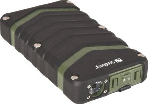 Sandberg Active Survivor Powerbank 20100 - Powerbank - 20100 mAh - 3.9 A - 2 output-stikforbindelser (USB)