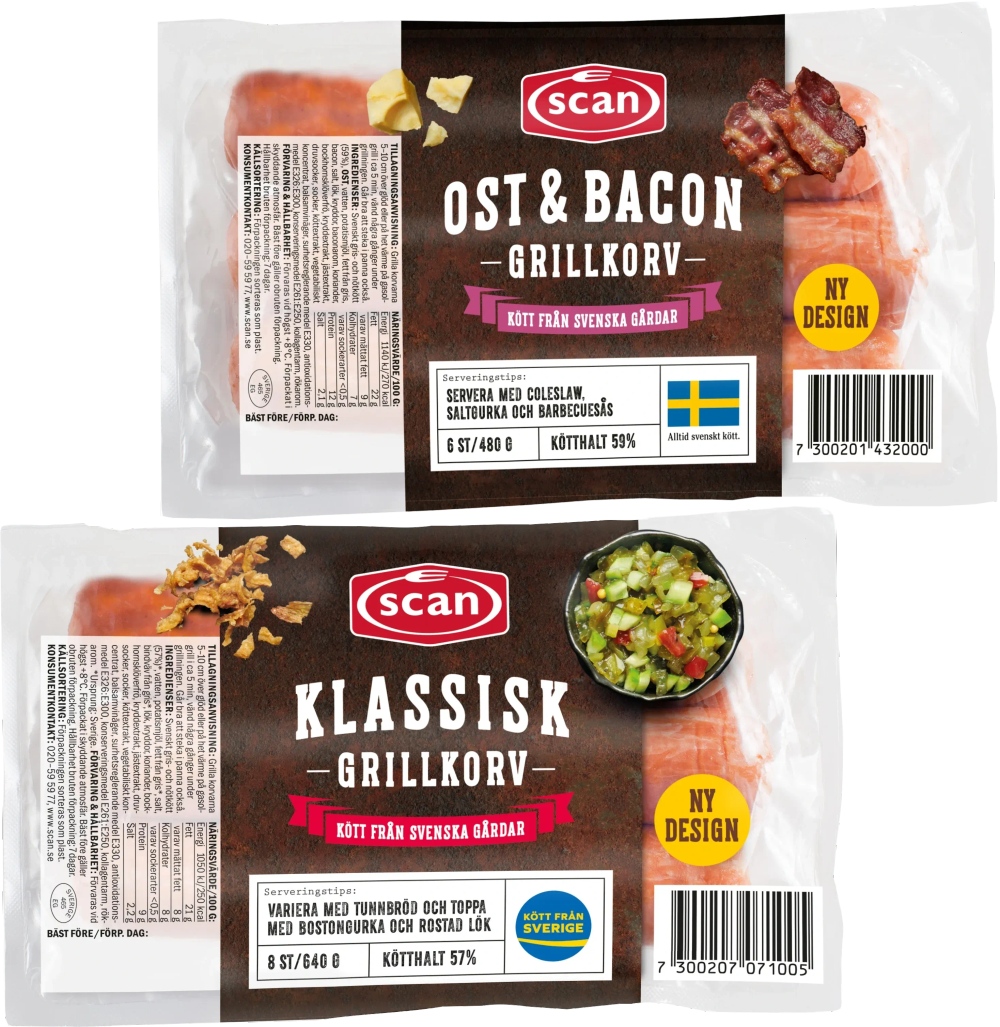 Erbjudanden på Grillkorv (Scan) från ICA Nära för 39 kr