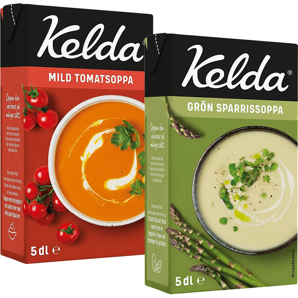 Erbjudanden på Mild Tomatsoppa (Kelda) från Coop X:-TRA för 39 kr