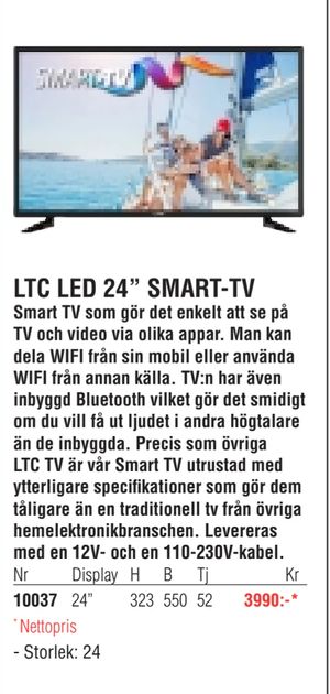 LTC LED 24” SMART-TV