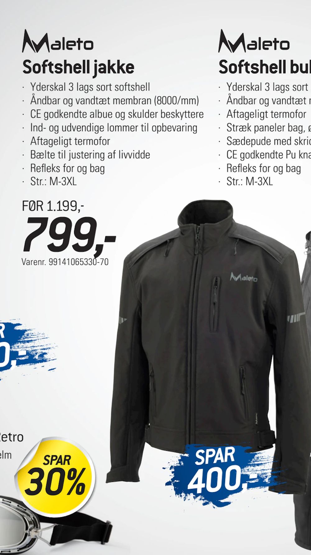 Tilbud på Softshell jakke fra thansen til 799 kr.
