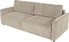 Macy Sovesofa, Beige Fløjl 90 Cm 221 Cm