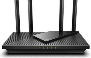 TP-Link Archer AX55, Wi-Fi 6 (802.11ax), Dual-band (2,4 GHz / 5 GHz), Ethernet LAN, 5G, Sort, Bordplade router