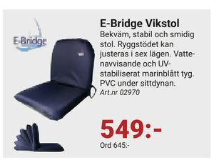 E-Bridge Vikstol
