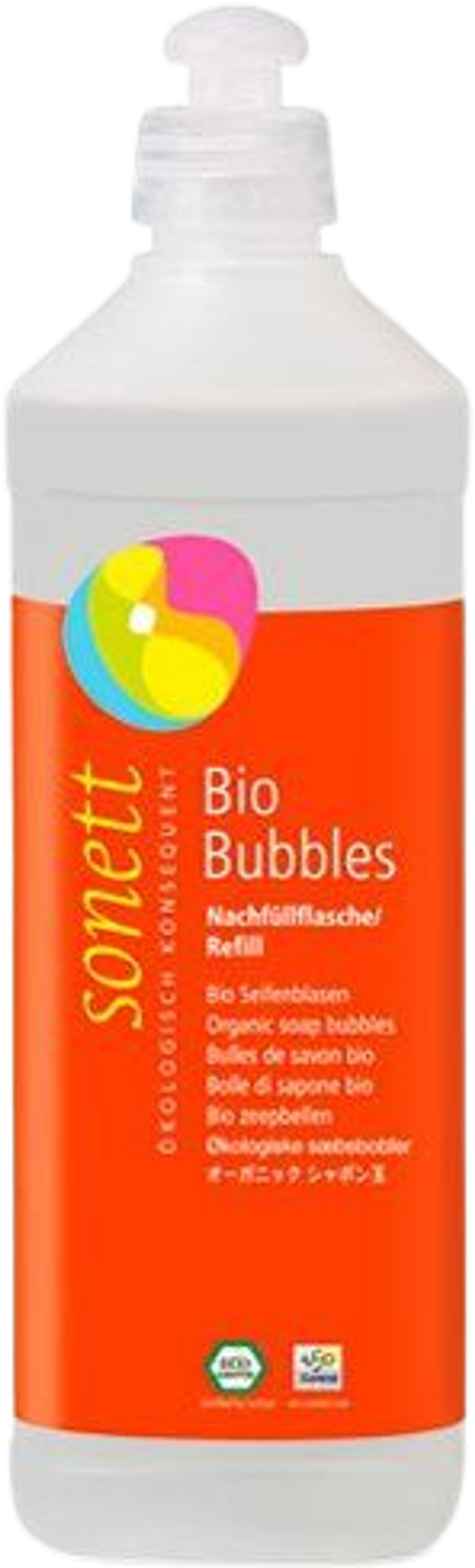 Tilbud på Sæbebobler Bio bubbles refill (Sonett) fra Helsam til 82 kr.