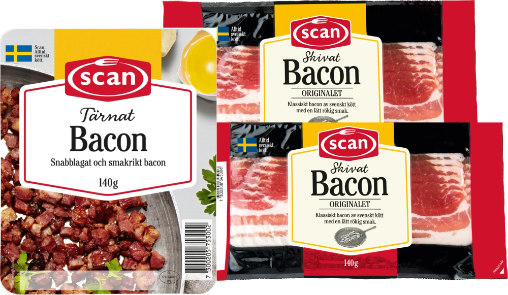 Erbjudanden på Bacon (Scan) från ICA Kvantum för 40 kr