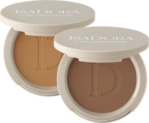 No compromise matte longwear Powder, bronzing powder (IsaDora)