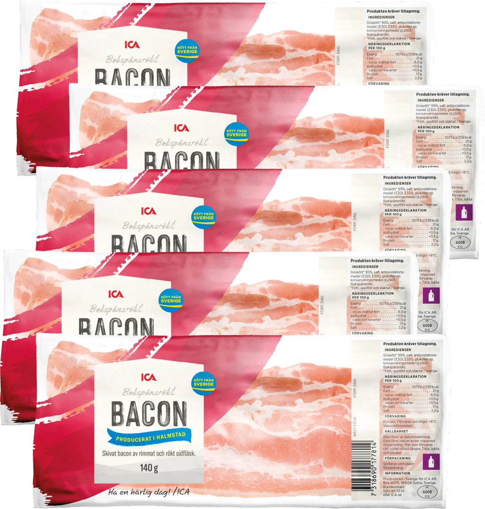 Erbjudanden på Bacon (ICA) från ICA Kvantum för 50 kr