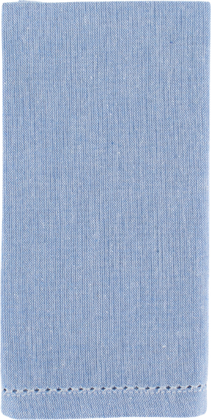 Stofserviet m. Hulsøm i Sky Blue (45x45cm)