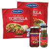 Tortillabröd, fruktsalsa (Santa Maria)