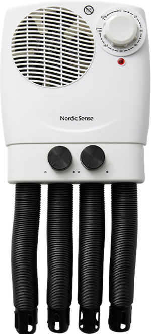 Nordic Sense skotørrer 350 watt hvid