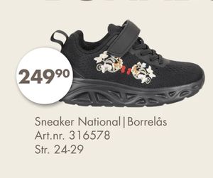 Sneaker National|Borrelås