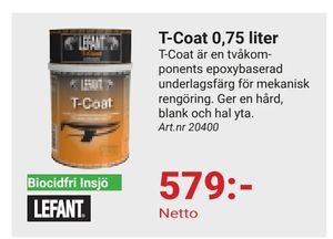 T-Coat 0,75 liter