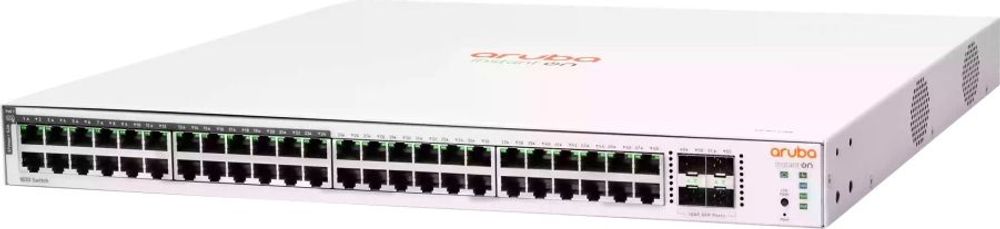 Tilbud på HPE Aruba Instant On 1830 48G 24p Class4 PoE 4SFP 370W Switch - Switch - smart - 24 x 10/100/1000 + 24 x 10/100/1000 (PoE+) + 4 x Gigabit SFP - deskto fra ComputerSalg til 3.933 kr.