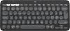 Logitech® | Pebble Keys 2 (K380s) - Tastatur - Bluetooth, 2.4 GHz - Nordisk layout - Tonal-Graphite