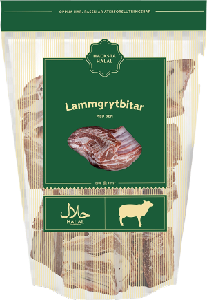 Lammgrytbitar (Hacksta Halal)