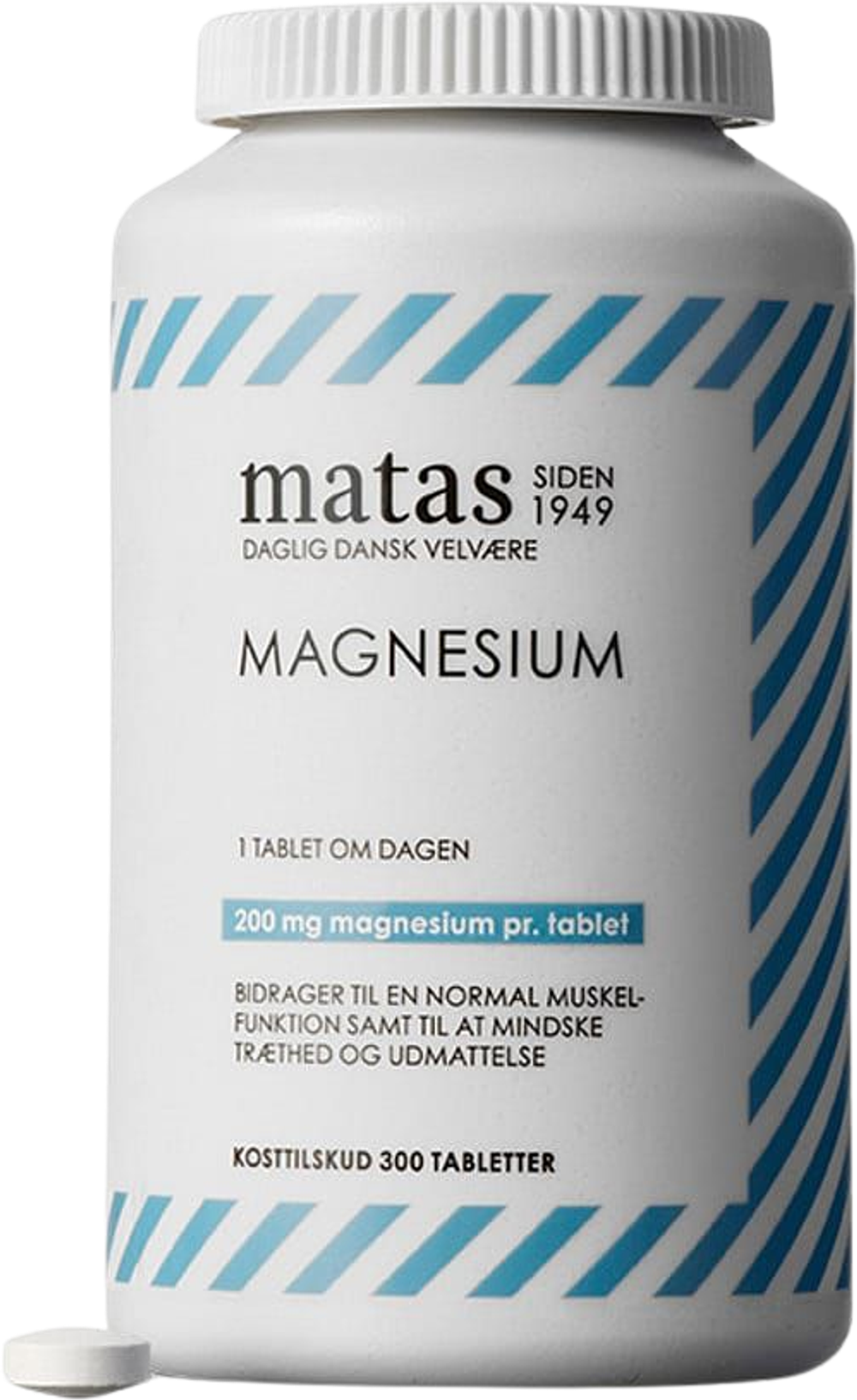 Tilbud på Alt Matas Striber Magnesium fra Matas til 110,95 kr.