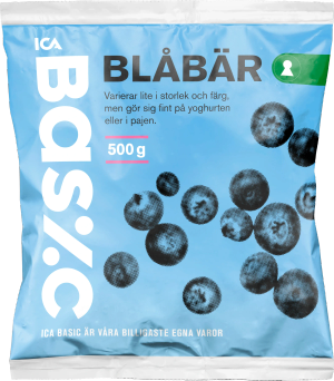 Frysta Blåbär (ICA Basic)