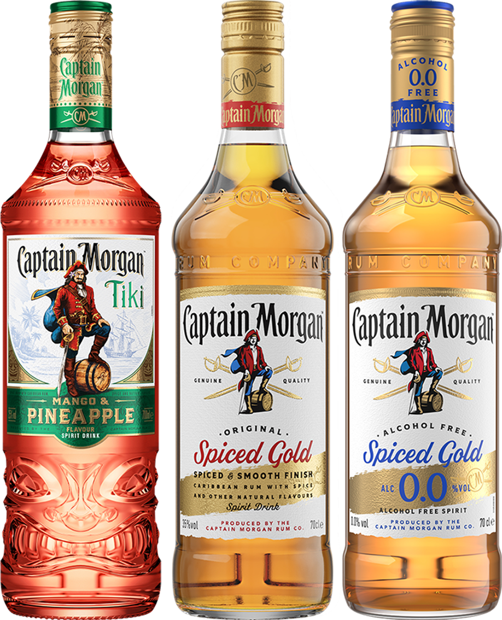 Tilbud på Captain Morgan fra Calle til 85 kr.