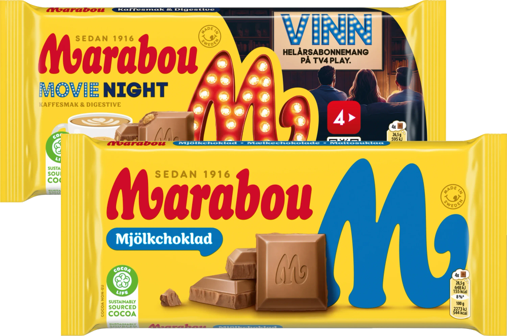 Erbjudanden på Chokladkaka (Marabou) från ICA Maxi Stormarknad för 50 kr