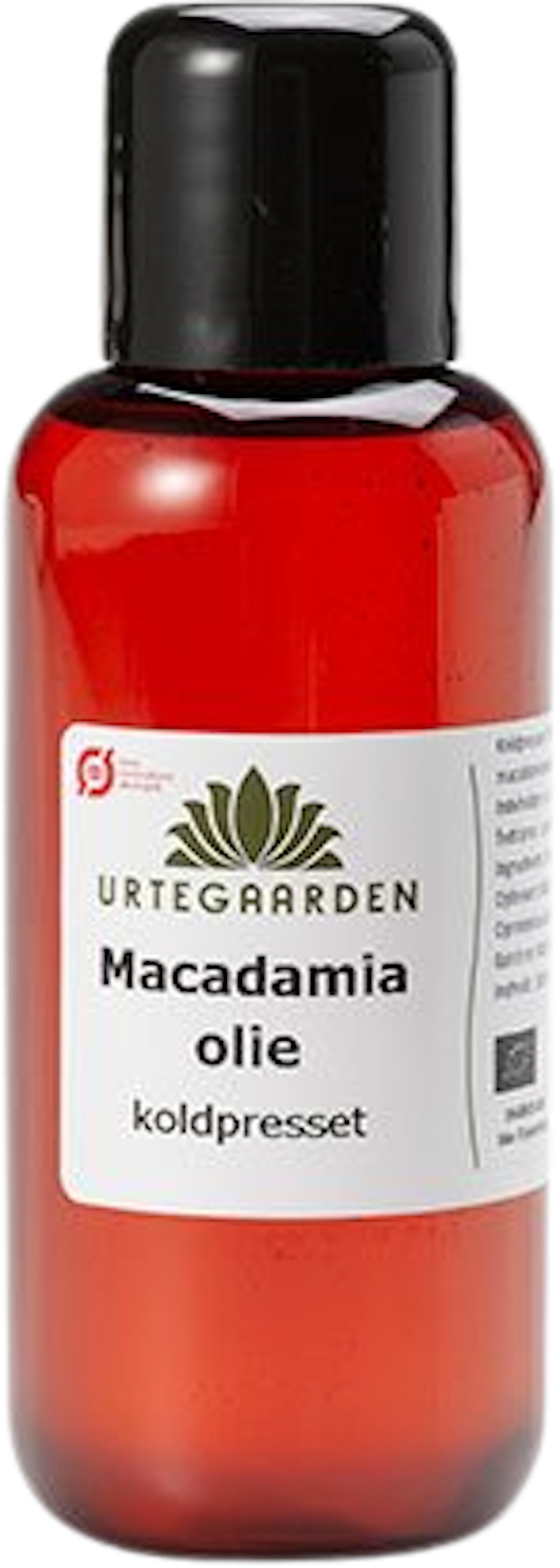 Tilbud på Macadamiaolie Øko (Urtegaarden) fra Helsam til 87 kr.