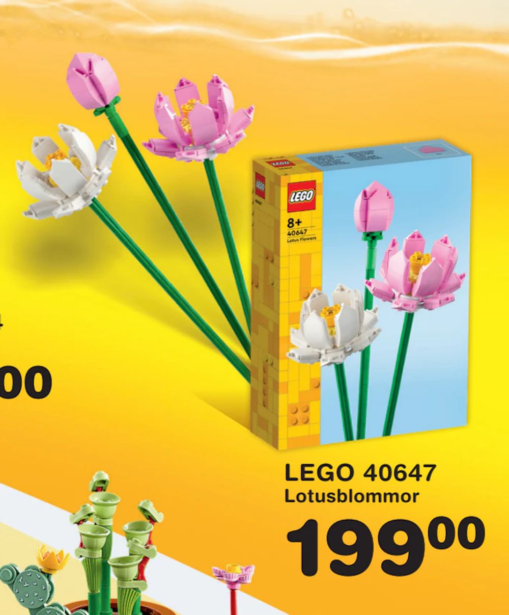 Erbjudanden på LEGO 40647 från Lekextra för 199 kr