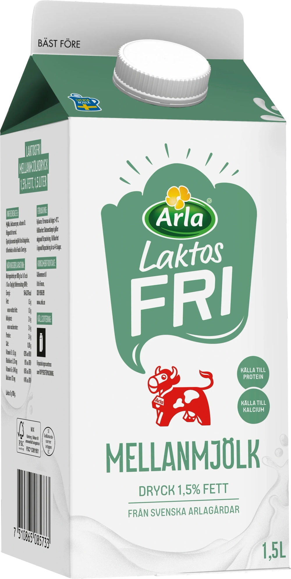 Erbjudanden på Laktosfri Mjölkdryck (Arla) från ICA Kvantum för 20 kr