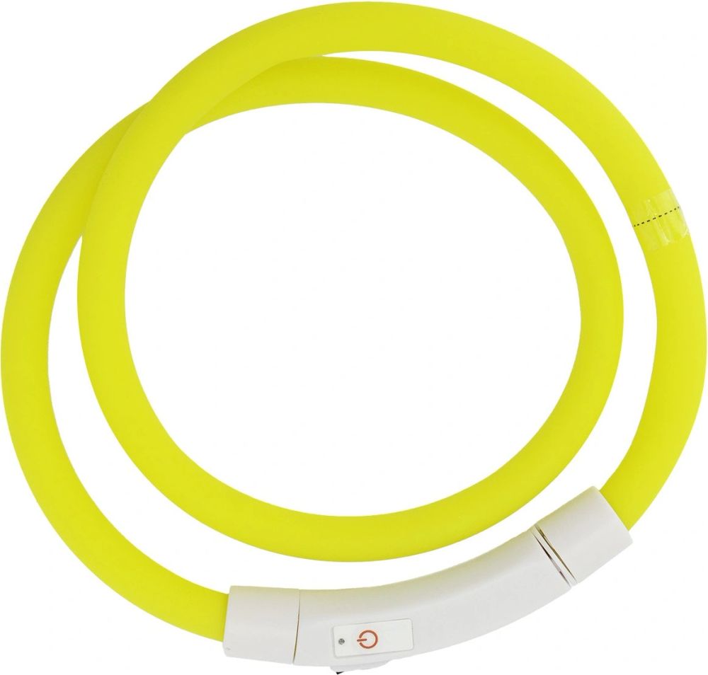 Tilbud på Active Canis USB LED Pet Collar yellow fra ComputerSalg til 49 kr.