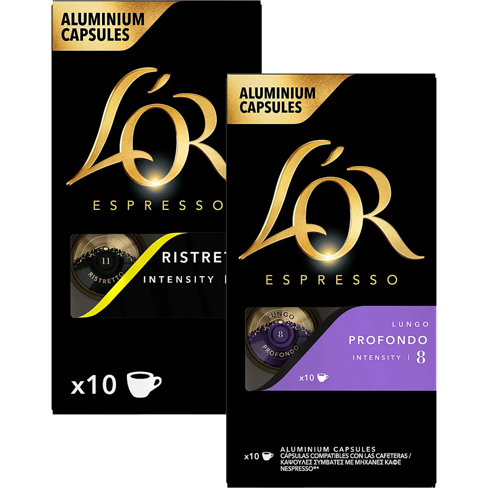 Erbjudanden på Kaffekapslar 10-pack (L'or) från Coop X:-TRA för 40 kr