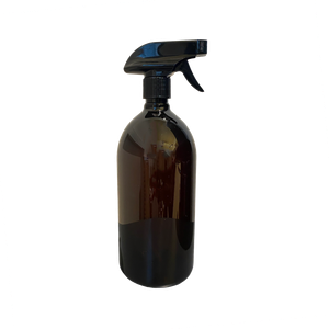 Brun Plastdispenser m/ Forstøver (1000ml)