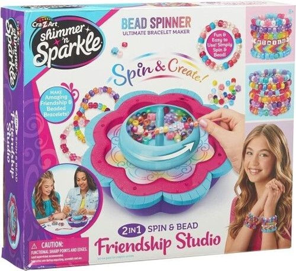 Tilbud på Shimmer N Sparkle Spin N Create Bracelet Maker fra ComputerSalg til 121,50 kr.