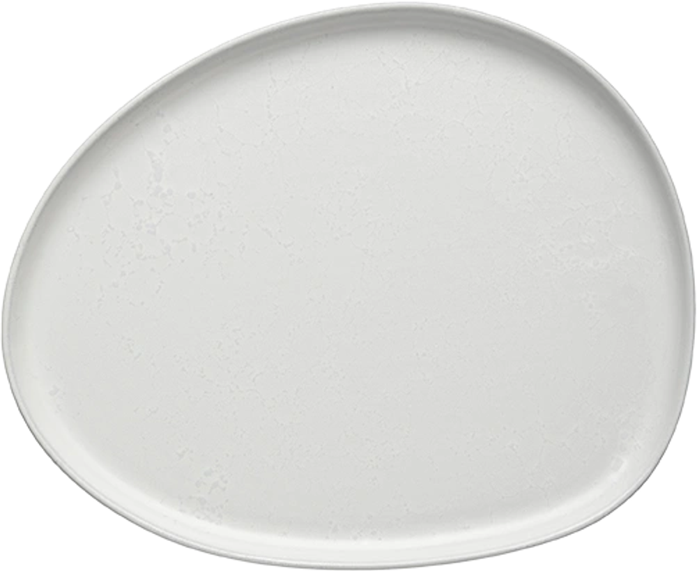 Tilbud på Aida RAW Origanic forkosttallerken arctic white 24 cm fra Kop & Kande til 99,95 kr.