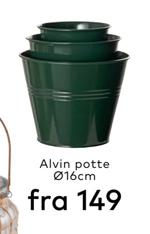 Alvin potte Ø16cm
