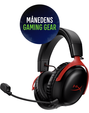 HyperX Cloud III Trådløse gaming høretelefoner (sort/rød)