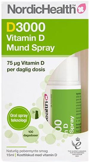 D3000 Vitamin D Mund Spray (NordicHealth)