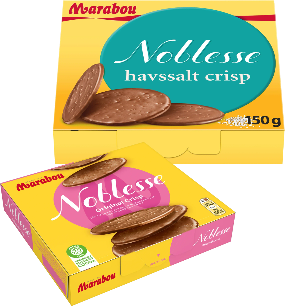 Erbjudanden på Noblesse (Marabou) från ICA Kvantum för 35 kr