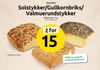 Solstykker/Gullkornbriks/ Valmuerundstykker