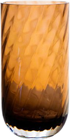 Specktrum Meadow Swirl Cylinder vase amber small H21 cm