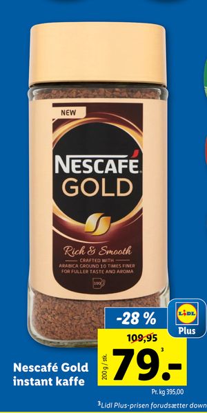 Nescafé Gold instant kaffe