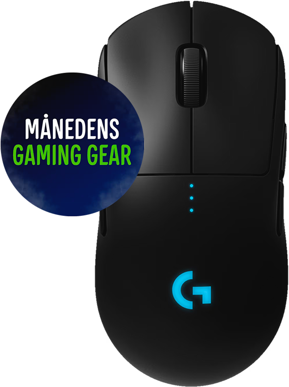 Tilbud på Logitech G Pro Wireless gaming mus fra Elgiganten til 499 kr.