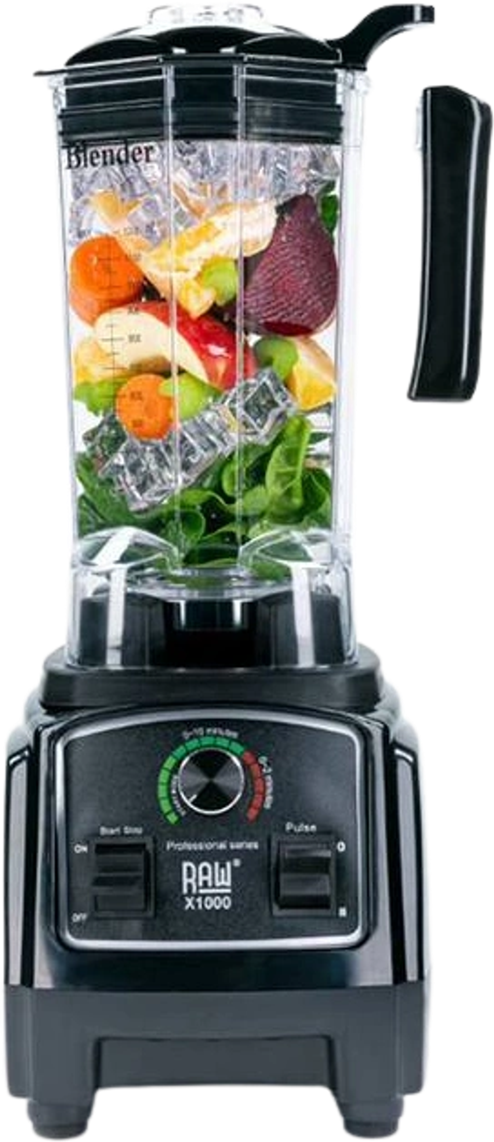 Tilbud på RAW Blender X1000 Black 1000W fra Kop & Kande til 999,95 kr.