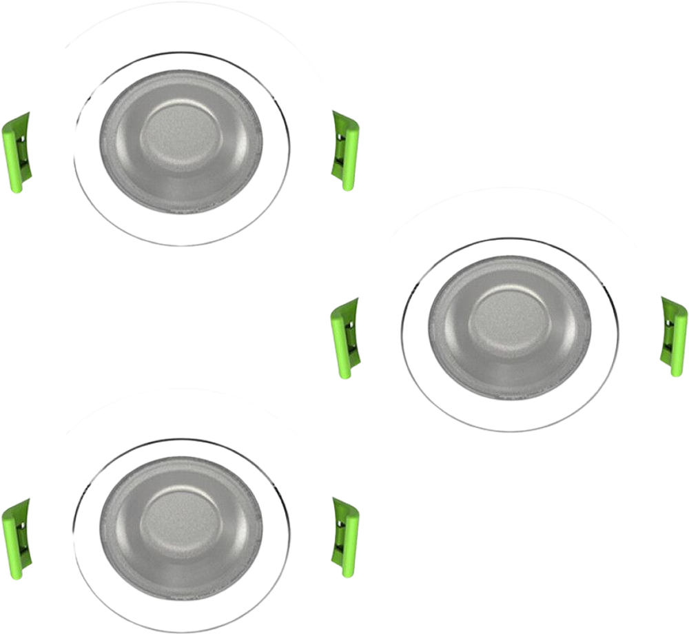 Erbjudanden på Downlight Luminans Love Vit 3-Pack (LUMINANS) från BAUHAUS för 299 kr