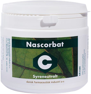 Nascorbat (syreneut. (Grønne dfi vitaminer)