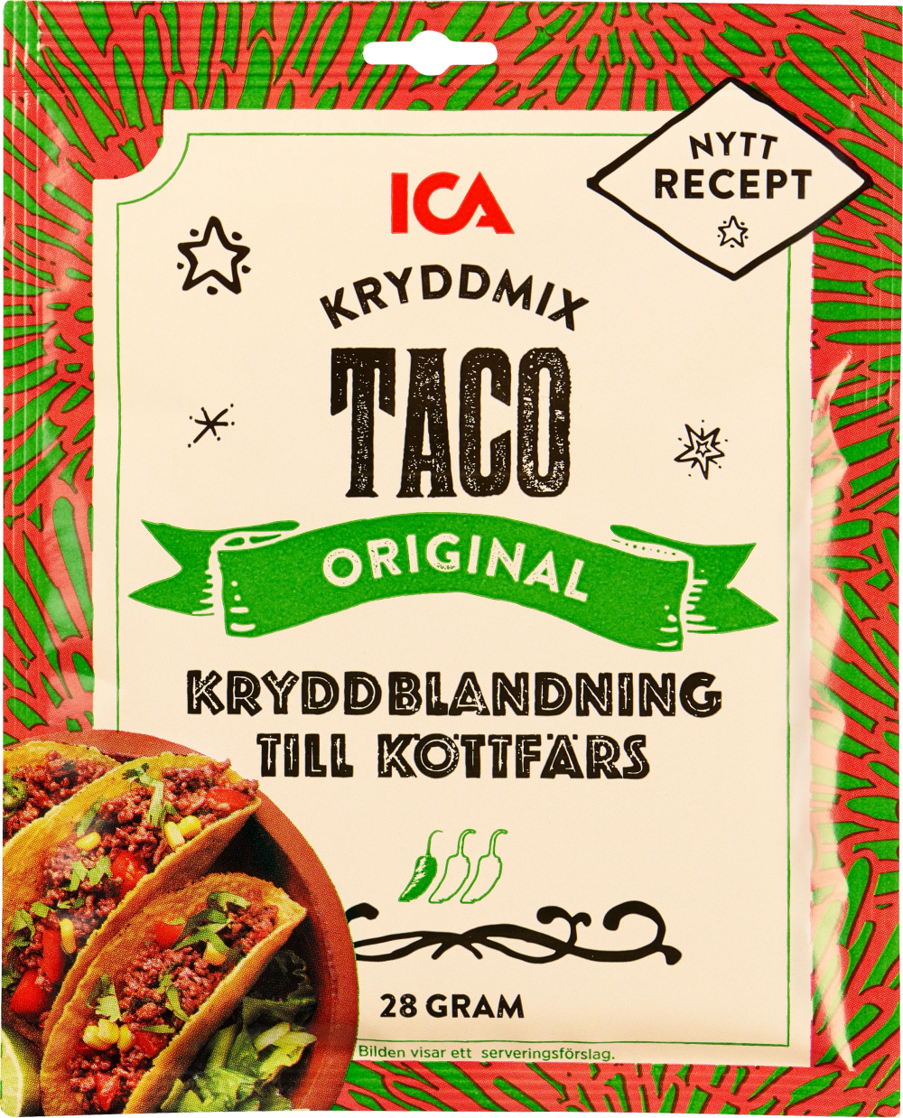 Erbjudanden på Kryddmix Taco (ICA) från ICA Nära för 5 kr