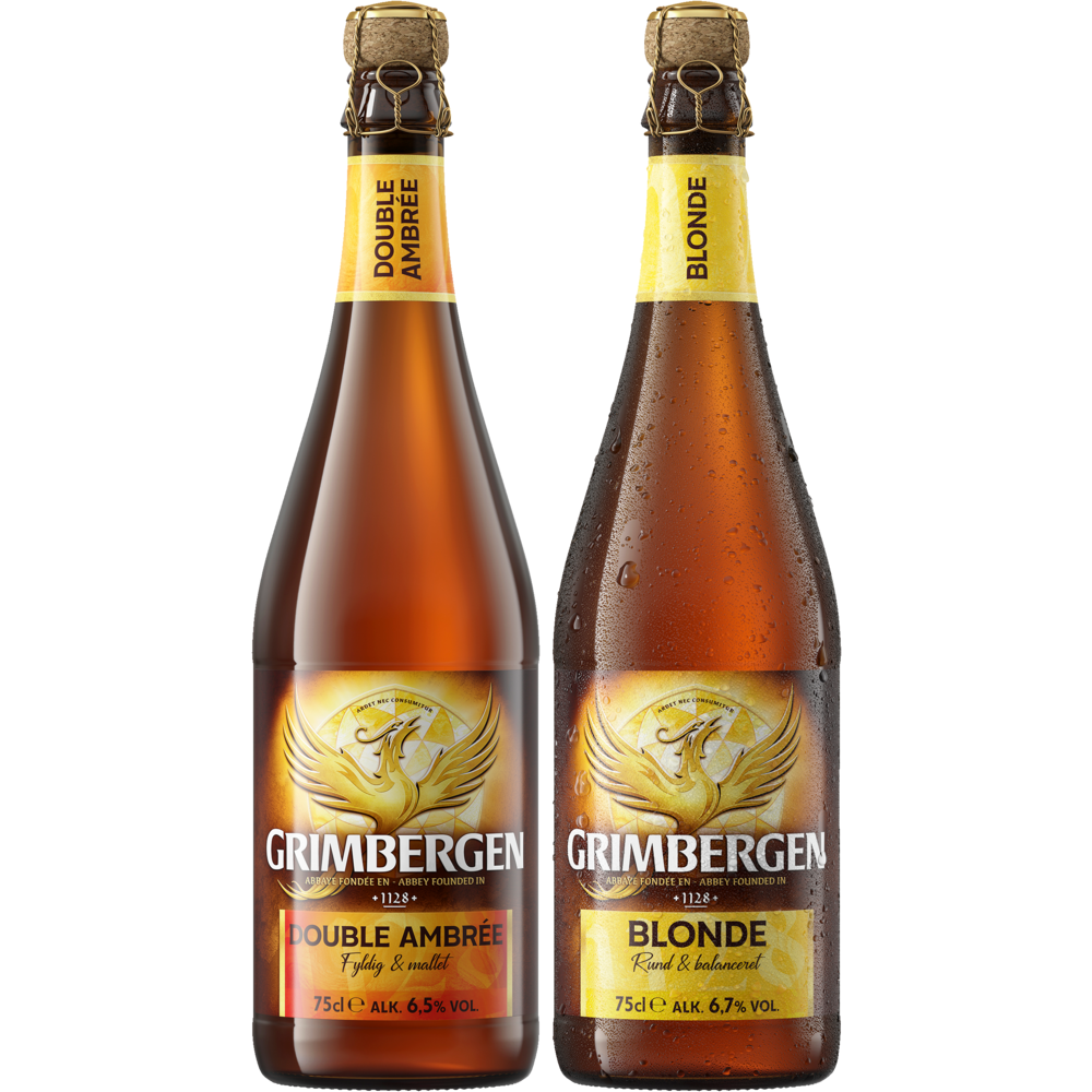 Tilbud på Grimbergen Blonde el. Double fra Calle til 135 kr.