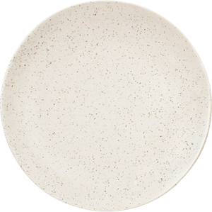 Nordic Vanilla Tallerken 26 cm, Cream w. Grains (Broste Copenhagen)