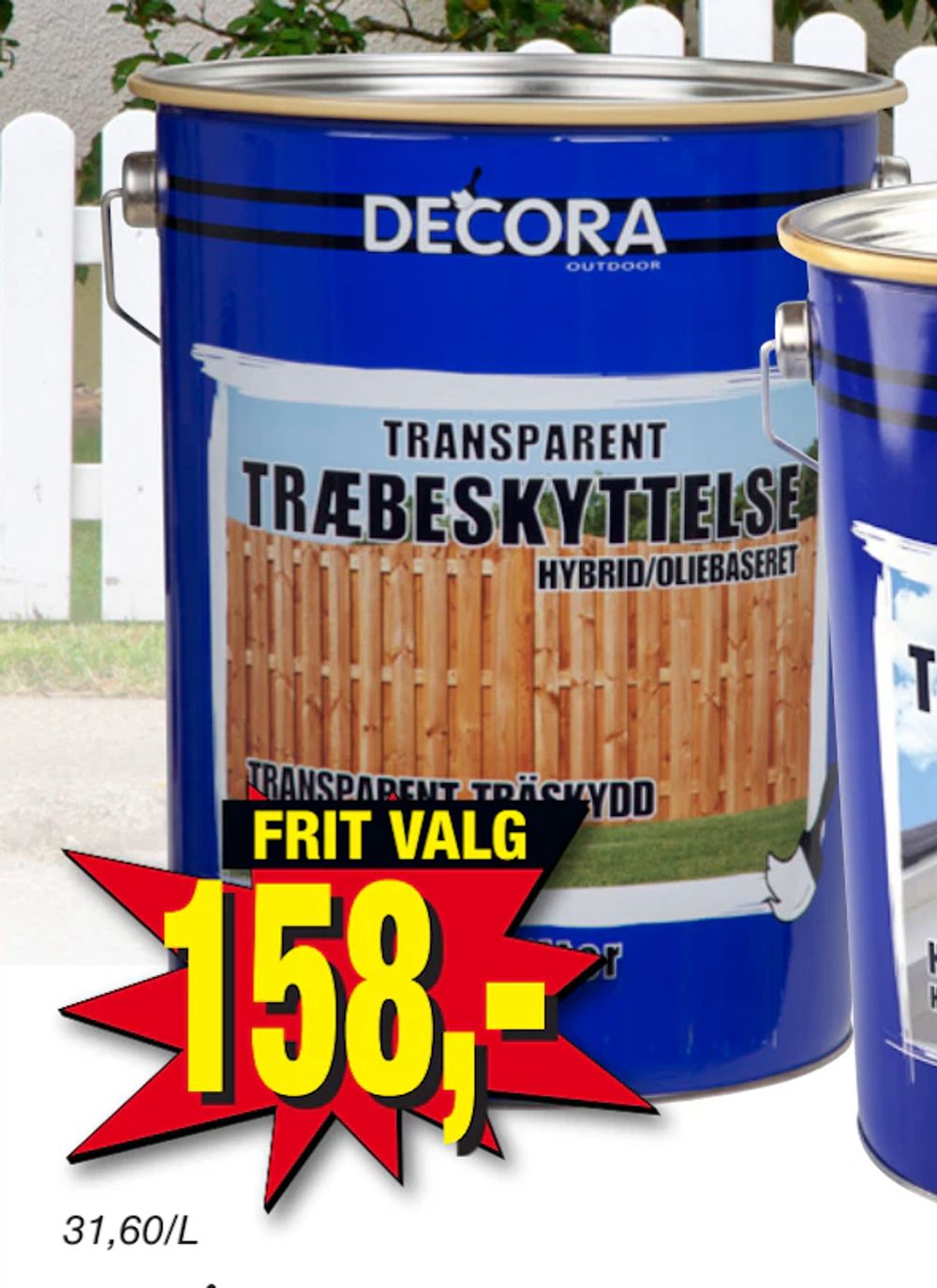 Tilbud på Træbeskyttelse 5 L fra Harald Nyborg til 158 kr.