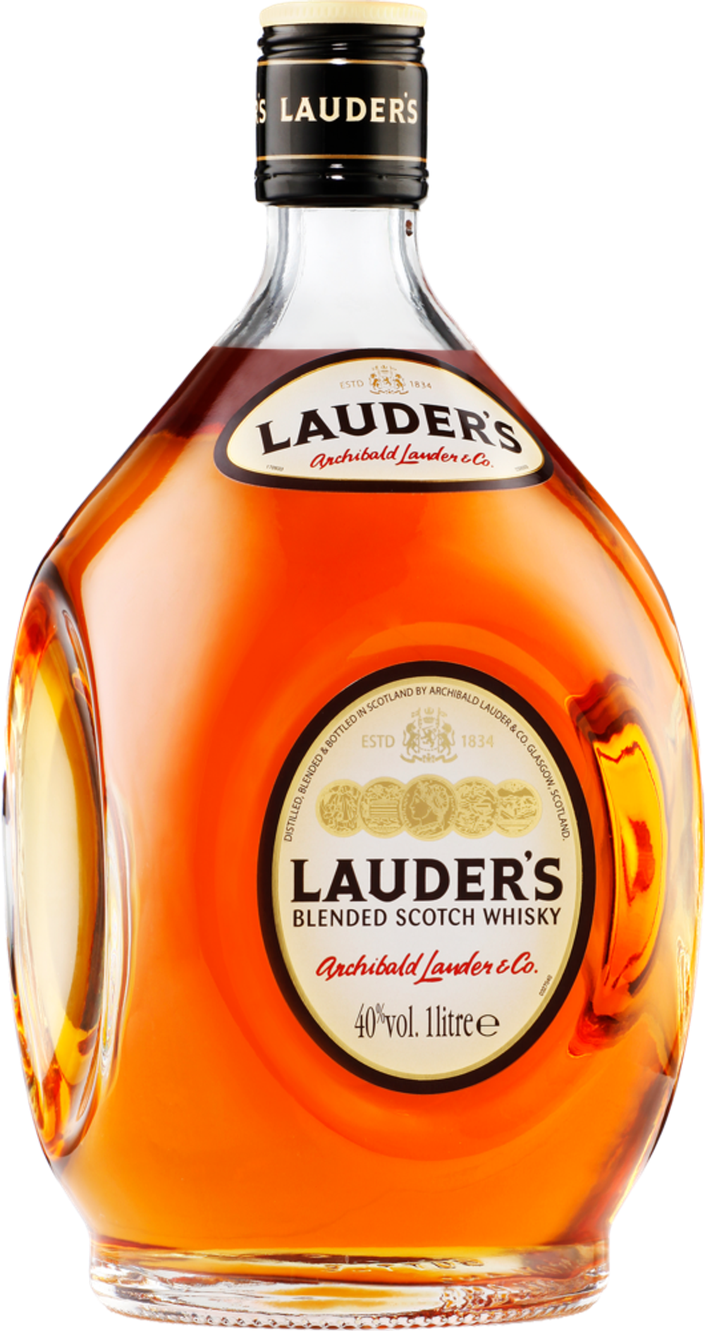 Tilbud på Lauder's Whisky fra Fleggaard til 109,99 kr.