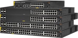 HPE Aruba 6000 24G Class4 PoE 4SFP 370W Switch - Switch - Administreret - 24 x 10/100/1000 (PoE+) + 4 x Gigabit SFP - side til side-luftstrøm - monter