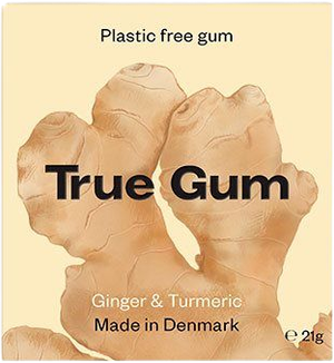 Tyggegummi Ginger & Turmeric (True Gum)